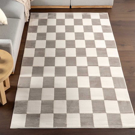 Nuloom Zhuri Checkered Machine Washable Area Rug 6ft MEGR02A-R606